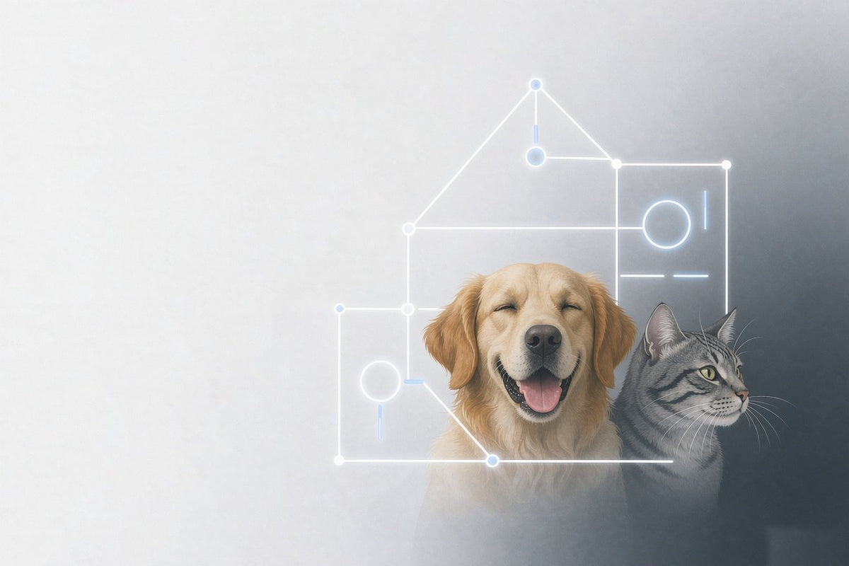 Zaverni smart pet tech brand hero