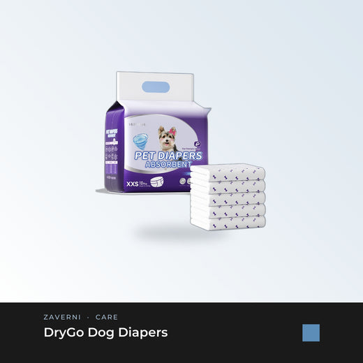 DryGo disposable dog diapers · Female XXS, 10-pack