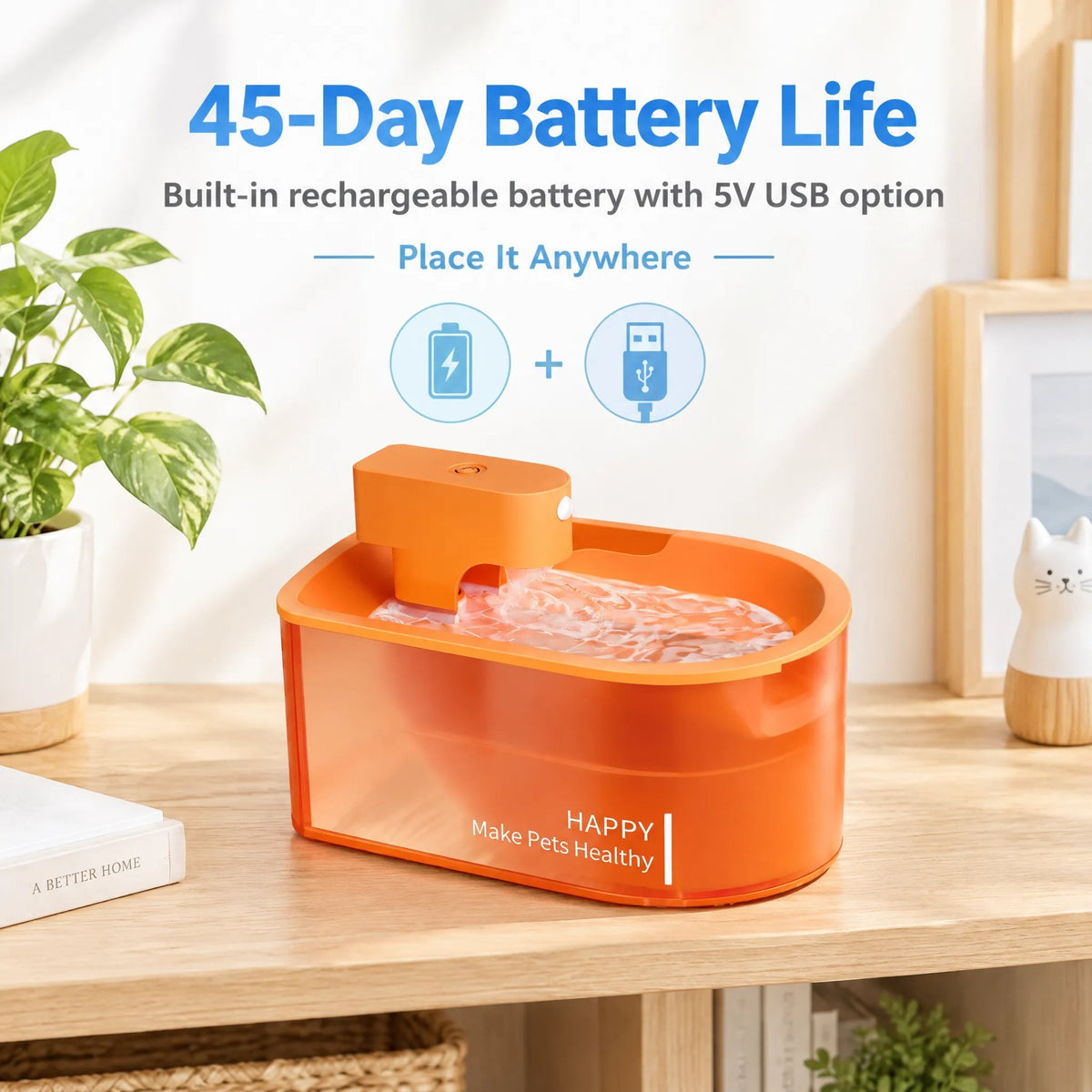 45-day battery life