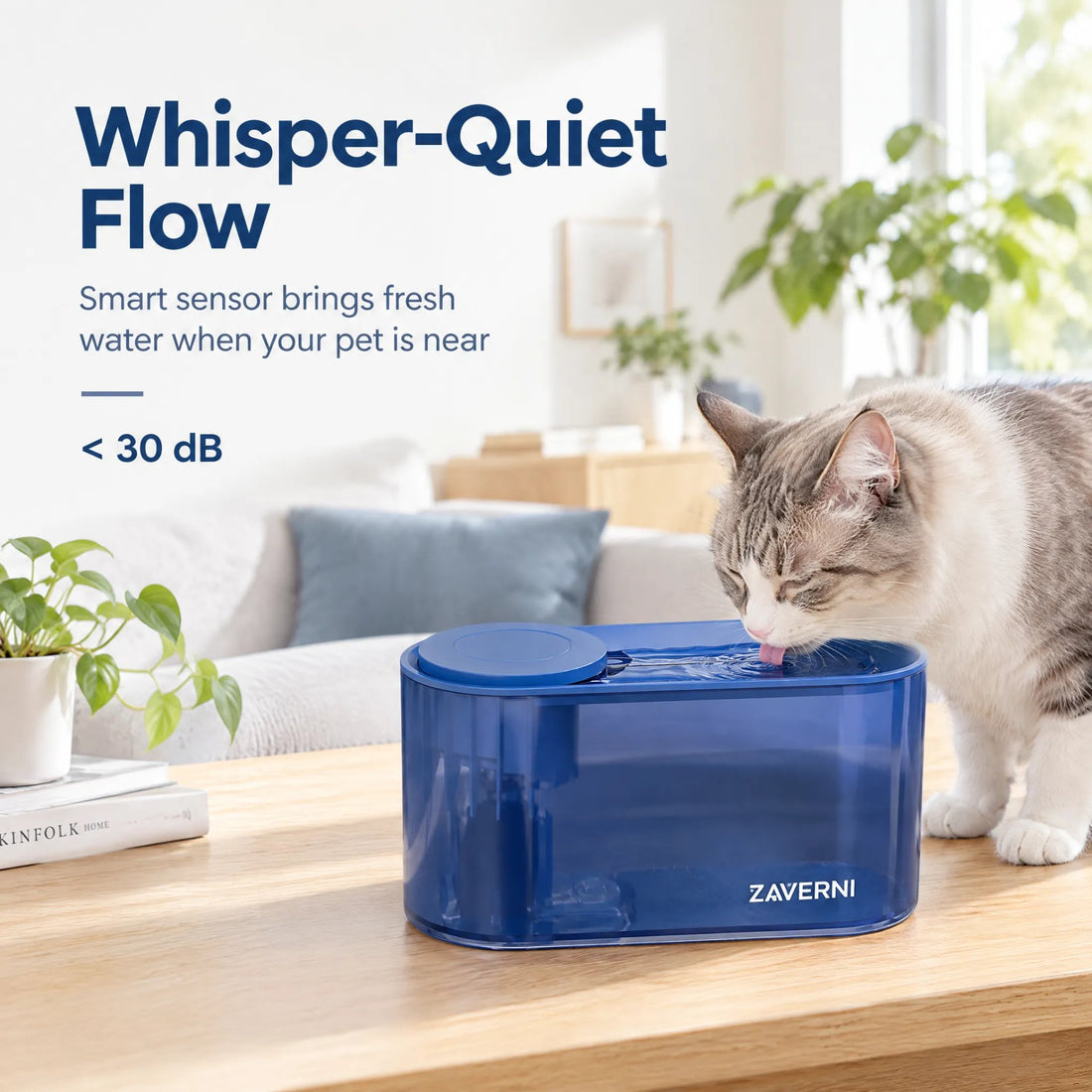 Whisper-quiet flow