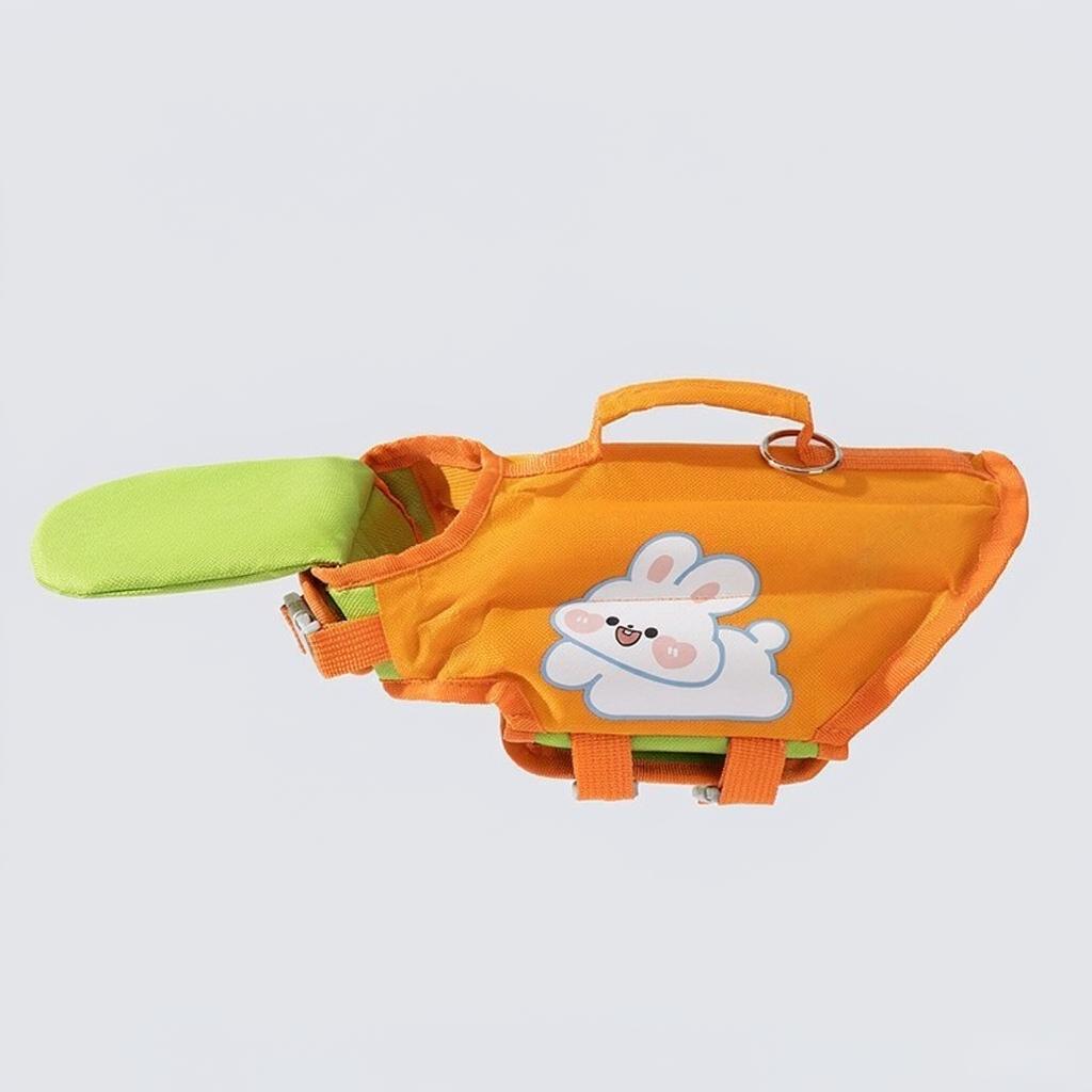 Zaverni Splash Life Jacket - Orange Bunny