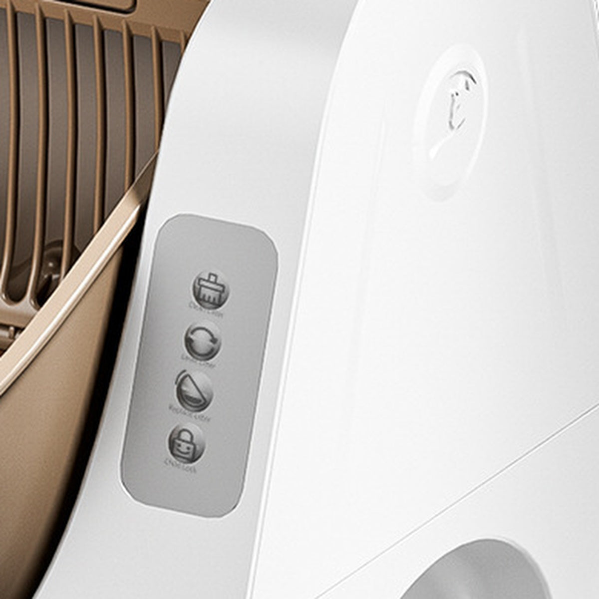 Four-button control panel