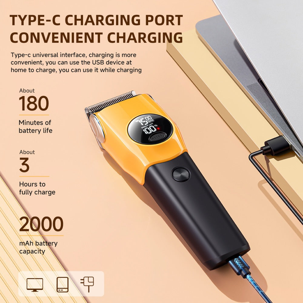 Zaverni Trim Pro Clipper - USB-C charging, 2000 mAh, 180 min runtime